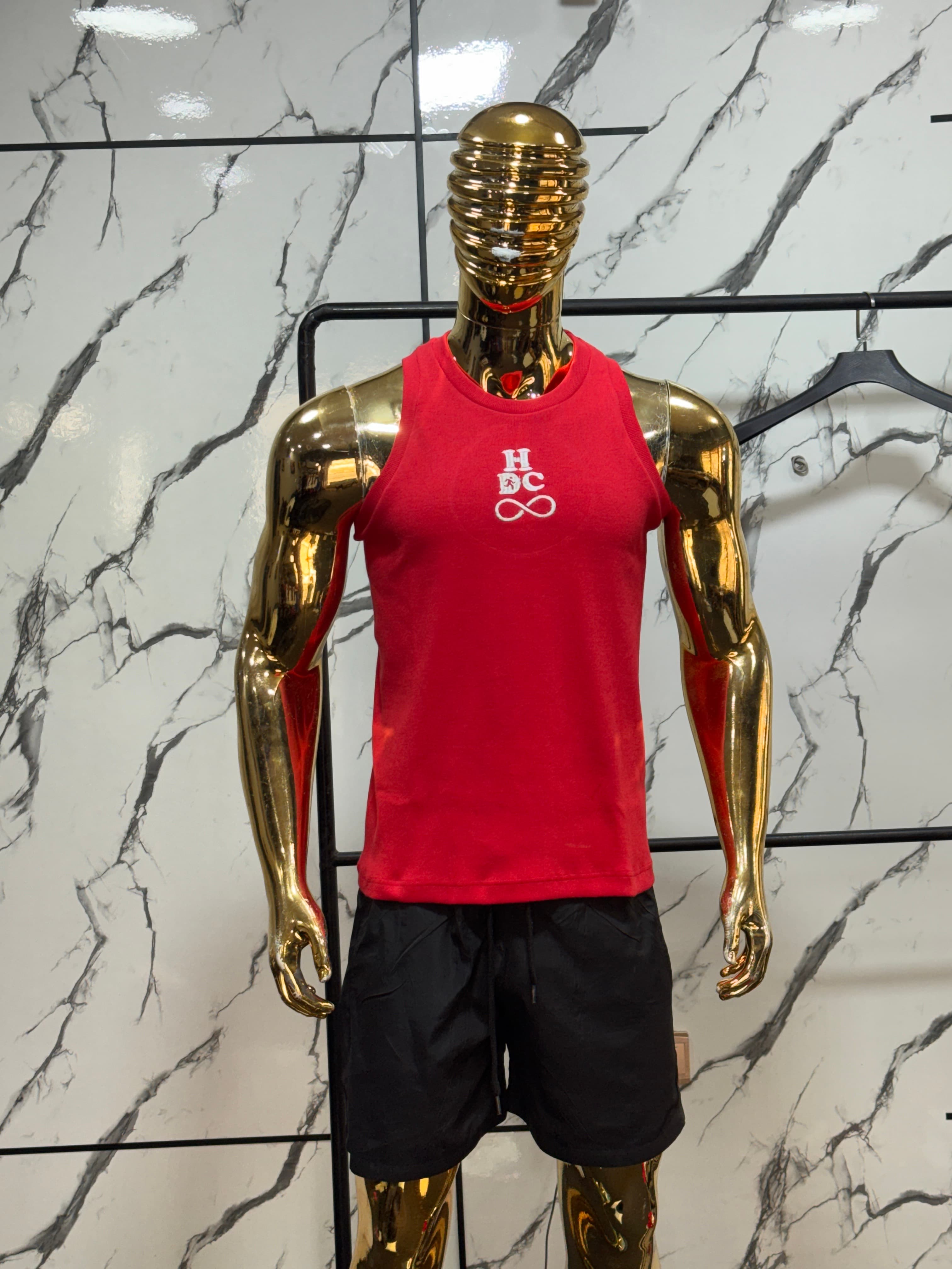 HDC Monogram Tank Crimson